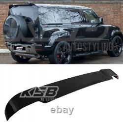 Gloss Black Rear Roof Spoiler Offroad Wing Lip For Land Rover Defender 2020+