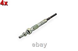 Glow Plug 4x HELLA Fits CITROEN C5 III JAGUAR Xf LAND ROVER PEUGEOT 06-19 5960L1