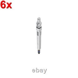 Glow Plugs 6x BOSCH Fits CITROEN FORD JAGUAR LAND ROVER PEUGEOT 01-18 0250203004 Glow Plugs 6x BOSCH Fits CITROEN FORD JAGUAR LAND ROVER PEUGEOT 01-18 0250203004