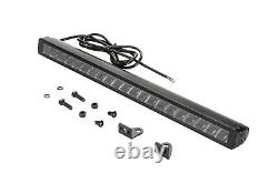 Hella Slim 20 Black Magic LED Lightbar 6,000 Lumens Stealth Look Off Road