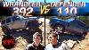 If You Think The New Defender Isn T An Off Roader Watch It Take On The New V8 Jeep Wrangler