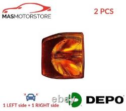 Indicator Light Blinker Lamp Pair Loro 884-1501l-ae 2pcs For Land Rover