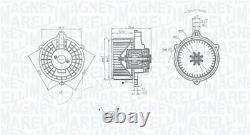 Interior Blower MARELLI Fits LAND ROVER Freelander 2 VOLVO S60 II 06-18 8623276