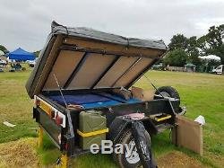 Kanga Trailer tent. Expedition. Off road. Landrover. Australian