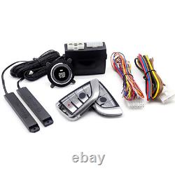 Keyless Entry Car Ignition Switch Engine Starter Push Button Alarm System On-off