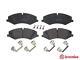 LAND ROVER DISCOVERY Closed Off-Road Vehicle Brembo Brake Pads Front 2009