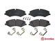 LAND ROVER DISCOVERY Closed Off-Road Vehicle Brembo Brake Pads Front2009
