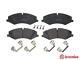 LAND ROVER DISCOVERY Closed Off-Road Vehicle Brembo Brake Pads Front2009