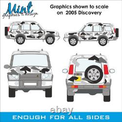 LANDROVER Discovery Camo Camouflage 4x4 Off Road Decals Stickers Graphics 027