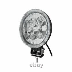 LED Autolamps 7 Round LED Driving Lamp Land Rover Shogun 4x4 Off Road 12/24v