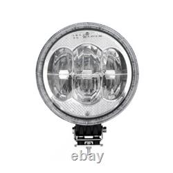 LED Autolamps 9 Round LED Driving Lamp Land Rover Shogun 4x4 Off Road 12/24v