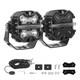 LED Driving Auxiliary Lights For Off Road 4WD SUV RGB Background DRL IP68 160W