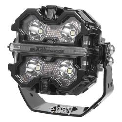 LED Driving Auxiliary Lights For Off Road 4WD SUV RGB Background DRL IP68 160W