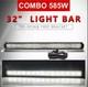 LED Light Bar Off-Road 32 4X4 Combo 585W For Land Rover Jeep Toyota