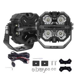 LED Work Light Bar Pod 160W For Off Road 4x4 ATV Isuzu D-Max Truck DRL Spot Beam