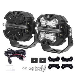 LED Work Light Bar Pod 160W For Off Road 4x4 ATV Isuzu D-Max Truck DRL Spot Beam