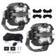 LED Work Light Bar Pod 160W For Off Road 4x4 ATV Truck White Amber DRL Spot Beam