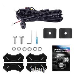LED Work Light Pods With DRL Function IP68 For Off Road Vehicle ATV SUV Truck