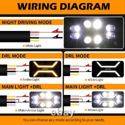 LED Work Light Roof Spot Lights Driving Lamp 12V 24V 10 For Land Rover Defender