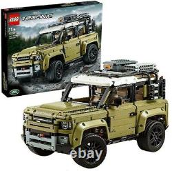 LEGO 42110 Technic Land Rover Defender Off Road 4x4 Car, New & Sealed