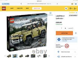 LEGO 42110 Technic Land Rover Defender Off Roader 4x4 New Sealed Huge & Heavy