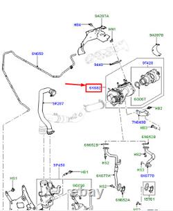 LR RANGE ROVER SPORT II L494 Turbine Shut Off Valve Kit LR128703 NEW GENUINE