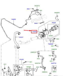 LR RANGE ROVER SPORT II L494 Turbine Shut Off Valve Kit LR128703 NEW GENUINE