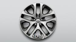 LR133250 New Defender 20 Alloy Wheel in Dark Grey Diamond Turned Finish