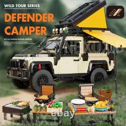 Land Defender 90 Camper Rover Building Blocks 2766PCS 110 Off Road Car STEM Set