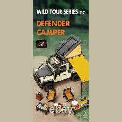 Land Defender 90 Camper Rover Building Blocks 2766PCS 110 Off Road Car STEM Set