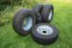 Land Rover 90/110 4x4 steel wheels with wide 10 on/off-road tyres 16 rims x 4