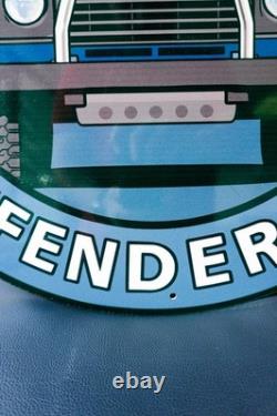 Land Rover Defender 110 Retro Off-Road Metal Sign 50 cm (19.7)