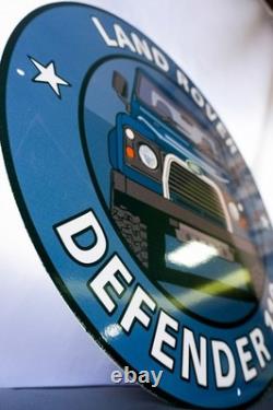 Land Rover Defender 110 Retro Off-Road Metal Sign 50 cm (19.7) Land Rover Defender 110 Retro Off-Road Metal Sign 50 cm (19.7)