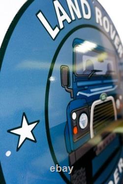 Land Rover Defender 110 Retro Off-Road Metal Sign 50 cm (19.7)