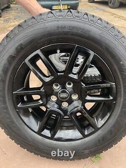 Land Rover Defender 2021 Black Gloss Alloys X5 Goodyear Wrangler Off Road Tyres