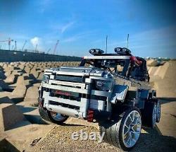 Land Rover Defender 6x6 Rhd Off Road Tow Truck Custom Cmf For Lego Technic 42110