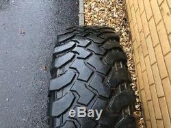 Land Rover Defender / Discovery 1 Alloy Wheels and 4x4 Off Road Tyres 235/85/16