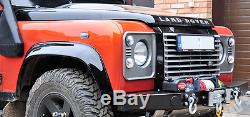 Land Rover Defender Front Steel Bumper Winch Off Road 4x4