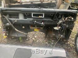 Land Rover Defender TD5 dash all plastics Off the bulkhead in photo 2001