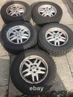 Land Rover Discovery 2 TD5 V8 Off Road Tyres And Wheel 18 X5 + Wheel Spacers
