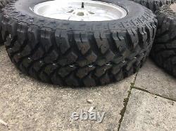 Land Rover Discovery 2 TD5 V8 Off Road Tyres And Wheel 18 X5 + Wheel Spacers