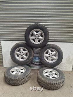 Land Rover Discovery 2 Td5 Set Of 5 Off Roading Wheels And Tyres
