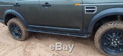 Land Rover Discovery 3 and 4 ROCK SLIDERS SIDE STEPS OFF ROAD HI-LIFT