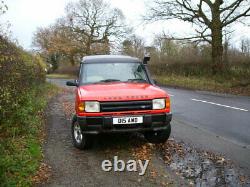 Land Rover Discovery Range Classic red pick up conv. 4x4 truck off on roader FWD