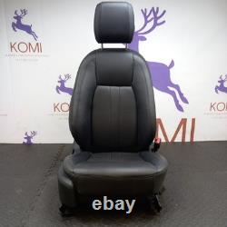Land Rover Discovery Sport L550 16-20 Front Right/off Side Black Leather Seat