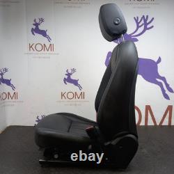 Land Rover Discovery Sport L550 16-20 Front Right/off Side Black Leather Seat