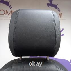Land Rover Discovery Sport L550 16-20 Front Right/off Side Black Leather Seat