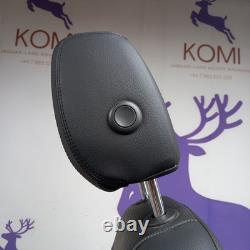 Land Rover Discovery Sport L550 16-20 Front Right/off Side Black Leather Seat