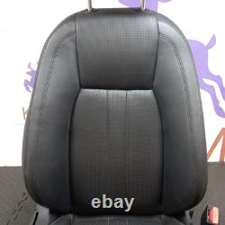 Land Rover Discovery Sport L550 16-20 Front Right/off Side Black Leather Seat