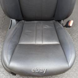 Land Rover Discovery Sport L550 16-20 Front Right/off Side Black Leather Seat